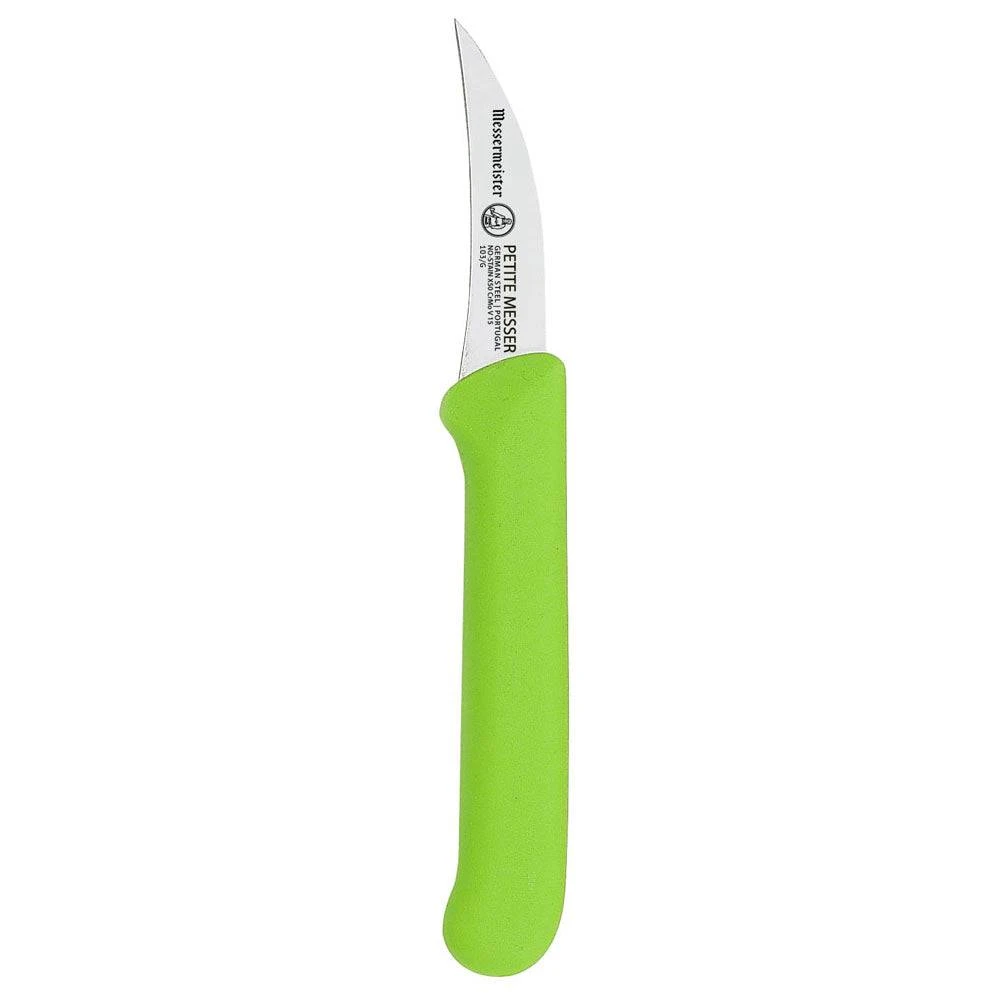 2.5 Inch Birds Beak Parer With Matching Sheath - Green 2 2.5 Inch Birds Beak Parer With Matching Sheath - Green – Bild 2