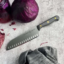Custom 7 Inch Kullens Santoku Knife -Messermeister Verkaufsgeschäft 8610 7K 6 WEB