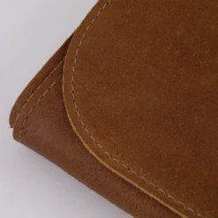 Amber Vintage Leather 7 Pocket Knife Roll -Messermeister Verkaufsgeschäft Butterscotch Leather BagC 2000