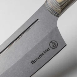 Carbon 8 Inch Bunka Chef's Knife 10 Carbon 8 Inch Bunka Chef's Knife -Messermeister Verkaufsgeschäft CS686 08 BackHeel