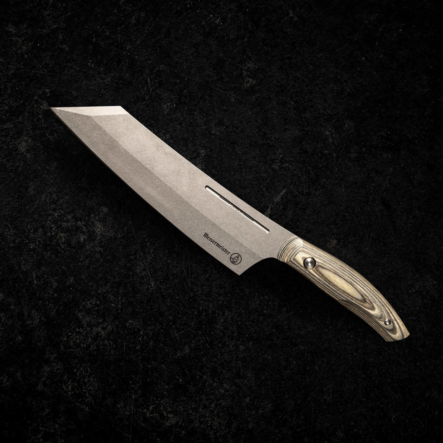 Carbon 8 Inch Bunka Chef's Knife 1 Carbon 8 Inch Bunka Chef's Knife