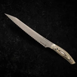 Carbon 9 Inch Scalloped Bread Knife