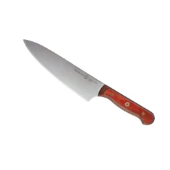 Custom Terra Red 8 Inch Chef's Knife -Messermeister Verkaufsgeschäft Custom 8S Hero Red 1500