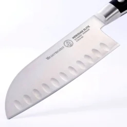 Meridian Elite Kullenschliff Santoku Knife - 7 Inch -Messermeister Verkaufsgeschäft E3610 5K a