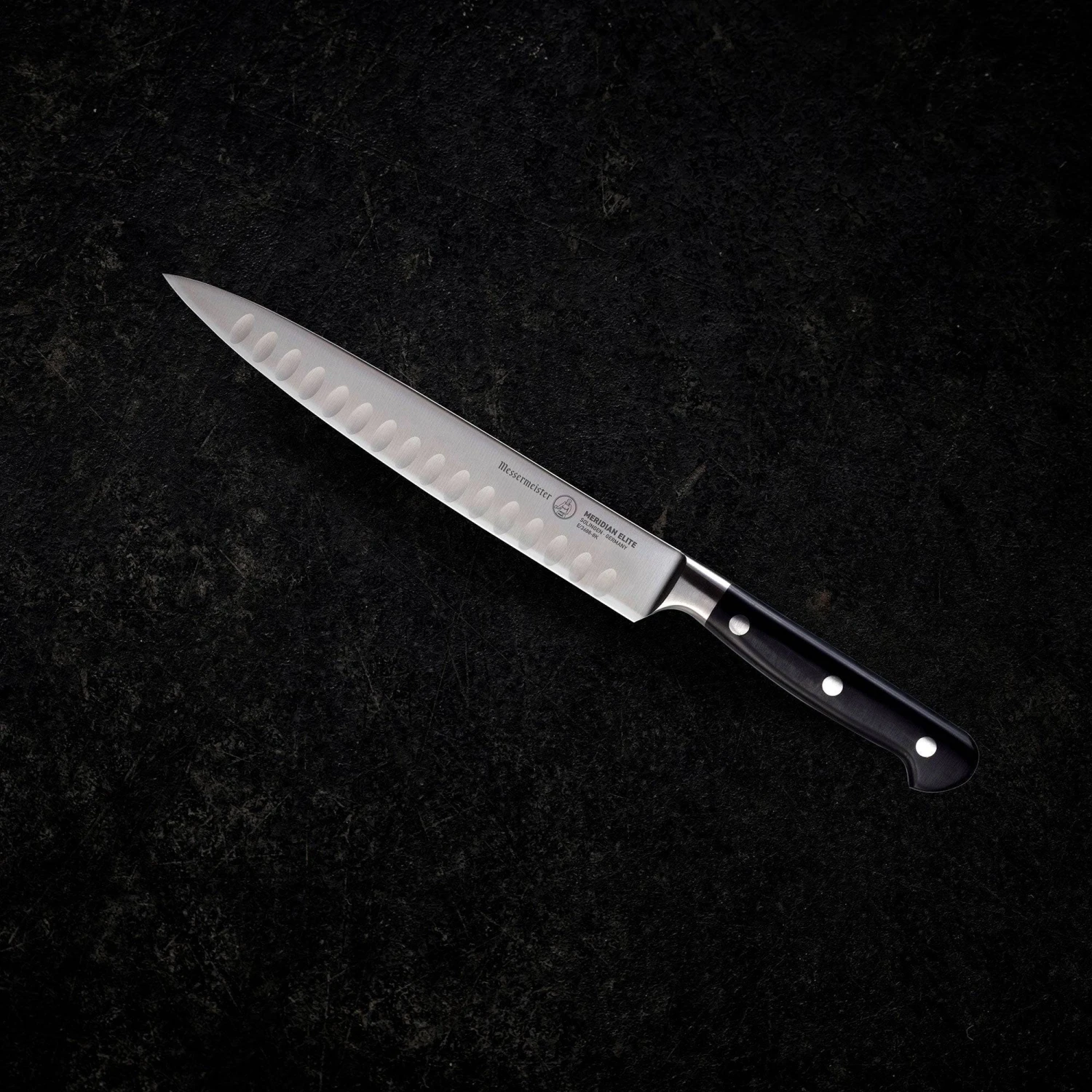 Meridian Elite 8 Inch Kullenschliff Carving Knife 1 Meridian Elite 8 Inch Kullenschliff Carving Knife