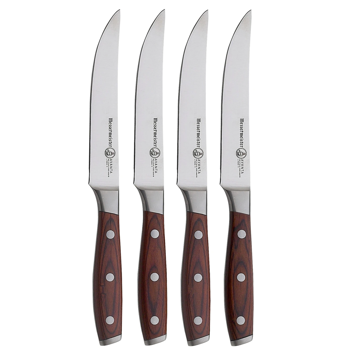 Avanta Pakkawood 4 Piece Fine Edge Steak Knife Set 2 Avanta Pakkawood 4 Piece Fine Edge Steak Knife Set – Bild 2