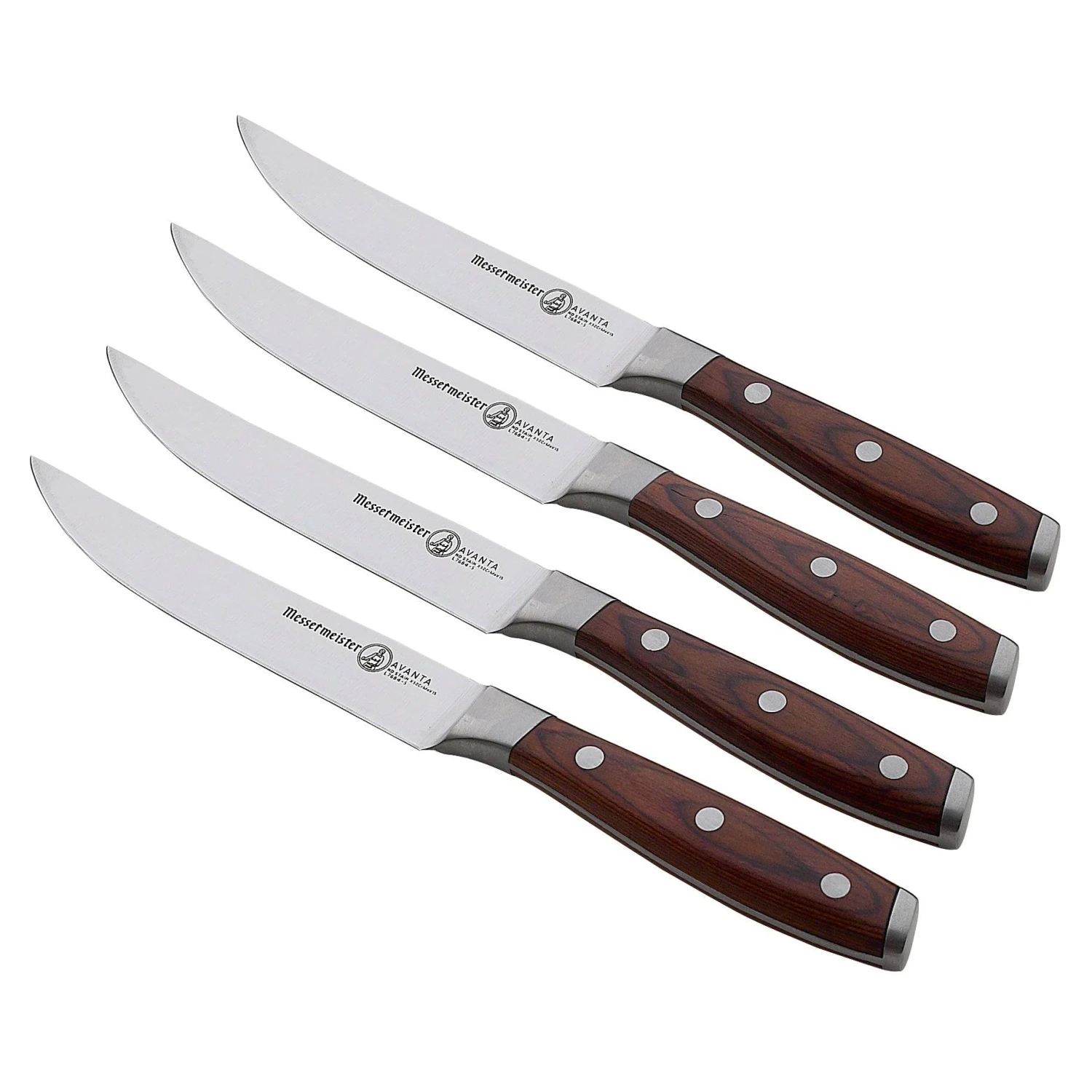 Avanta Pakkawood 4 Piece Fine Edge Steak Knife Set 3 Avanta Pakkawood 4 Piece Fine Edge Steak Knife Set – Bild 3