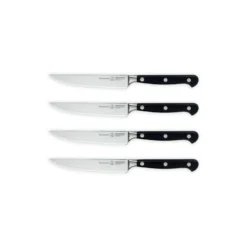 Meridian Elite Steak Knife Set - Fine Edge -Messermeister Verkaufsgeschäft Meridian 4pc White